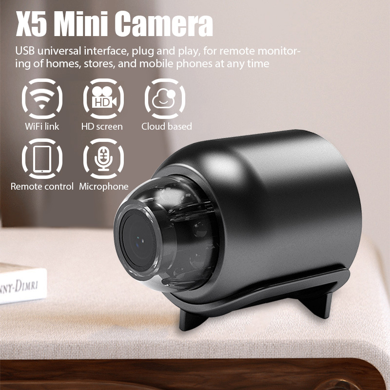 Mini caméra 1080P Full HD, mon - Home Cinema Wireless avis et prix