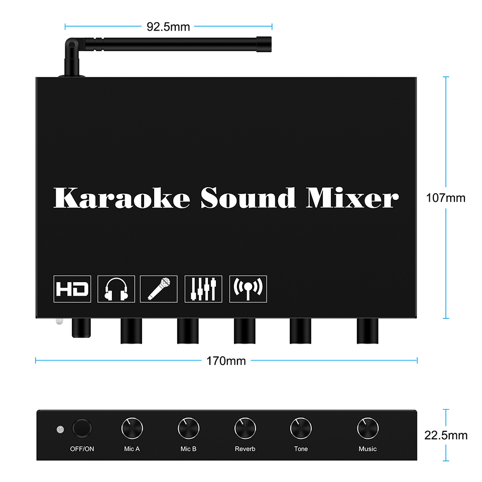 Lecteur de karaoké HDMI, mélan - Home Cinema Tv avis et prix